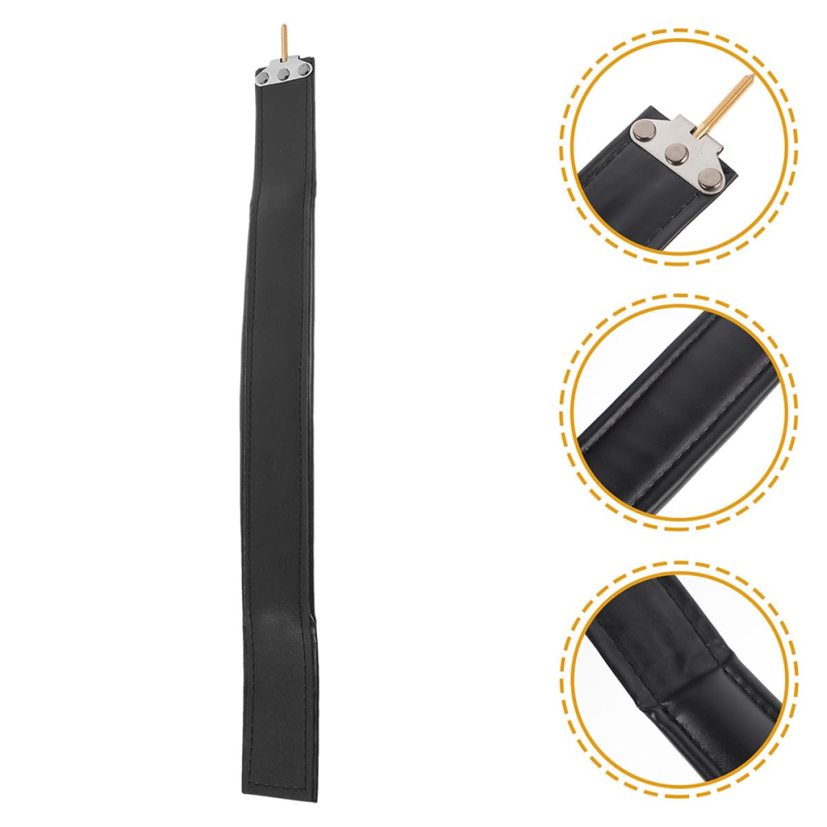 Cinghia in Pelle per Fisarmonica Basso Cinturino da Polso per Mancini, Accessorio per Fisarmonica 120 Bassi, Resistente e Confortevole per Uso Musicale Prolungato