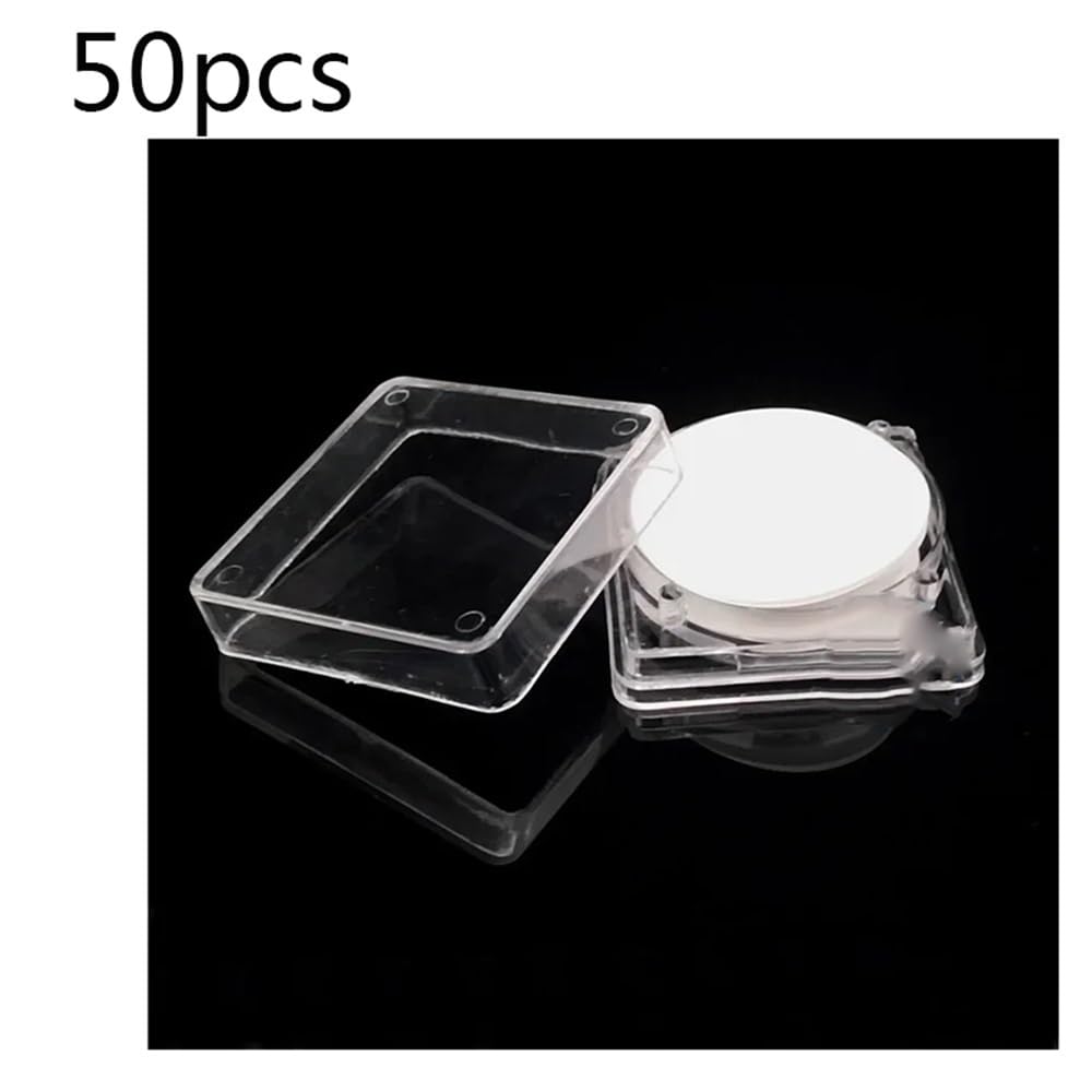 Cristalería de Laboratorio Membrana de filtro microporoso de papel de laboratorio, 50 unidades/caja, 13 mm-100 mm(80mm)