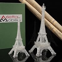 Honfitat LED Asztali Lámpa Eiffel Torony Színváltó Éjszakai Fény 25cm 2