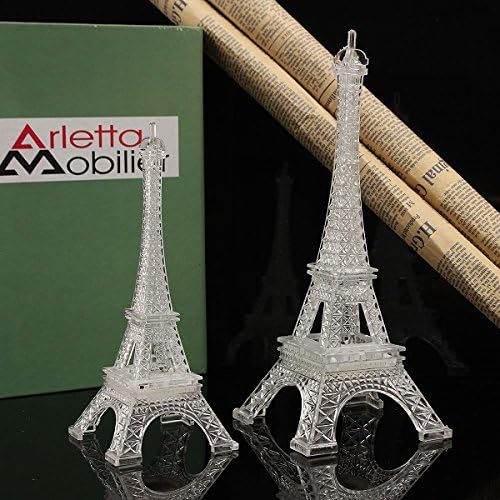 Honfitat LED Asztali Lámpa Eiffel Torony Színváltó Éjszakai Fény 25cm