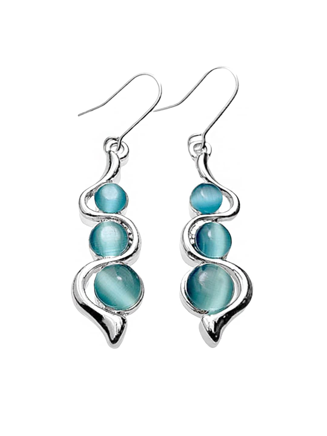 Yellow Chimes Earrings For Women Silver Toned Blue Stone Beaded Snake Design Drop Earring For Women and Girls (B0B5MV6MBV) Amazon Price History, Amazon Price Tracker