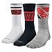 Nike Dri-Fit Cushioned Crew Navy, White, Gray Large