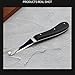 ZUKTCR Farrier Tools, Hoof Trimmer with Stainless Steel, Tool for Horses, Cows, Farm Livestock, Handed Steel, Cattle and Sheep, Stable Use