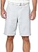 PGA TOUR Men's Pro Series Flat Front Plaid Short, Bright White, 36