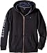 Tommy Hilfiger Little Boys' Long Sleeve Hoody, Tommy Black, 5
