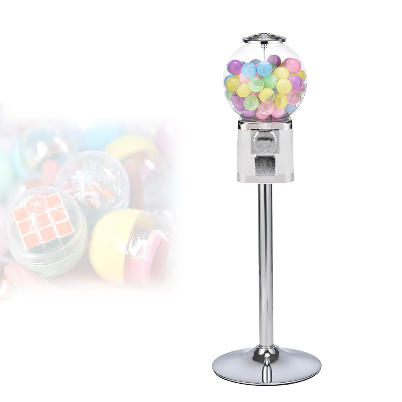 Distributeur Automatique De Bonbons Et Capsules – Grande Capacité 800 Pièces – Sécurisé – Pour Magasins Et Salles De Jeux