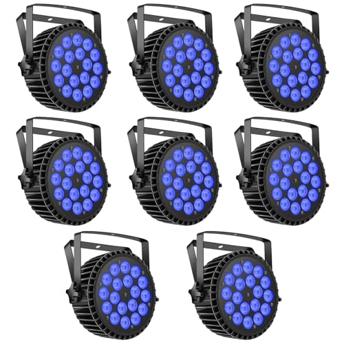 U'King 18X12W RGBW (8-Pack)