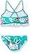 Kanu Surf Big Girl's Alania Floral Flounce Bikini Beach Sport 2-Piece Swimsuit Swimwear, Green, 12