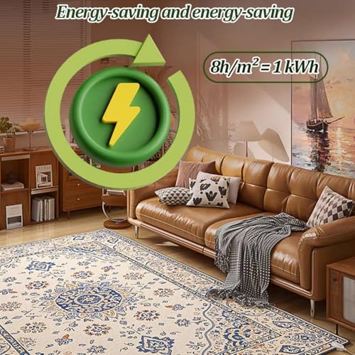 Calefactor Eléctrico Portátil de Alfombra con Control Inteligente miniatura 6