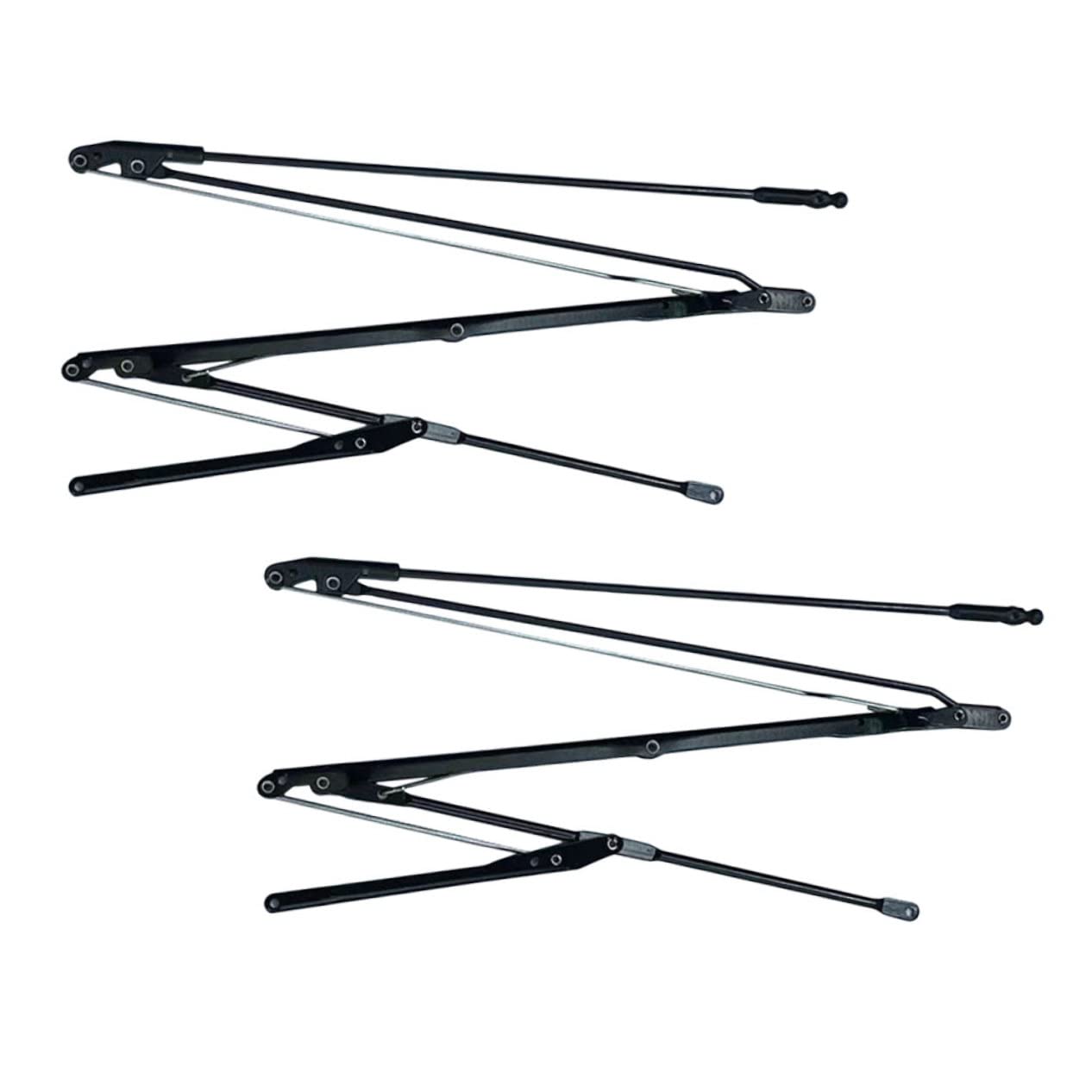 Accesorios para paraguas kit de reparación de paraguas mini Piezas duraderas Accesorios prácticos sombrillas costillas de reparación de paraguas plegables planchar Black