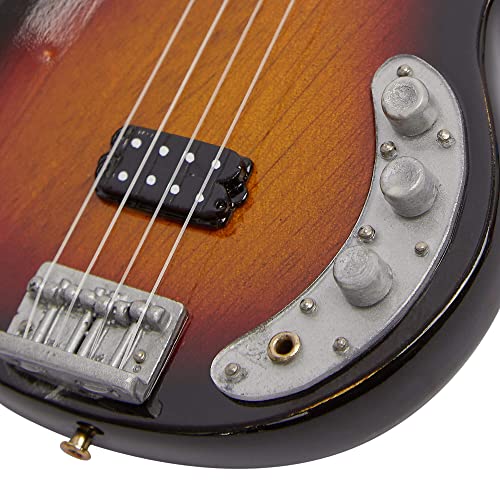Cliff Williams (AC/DC) – Réplique de guitare miniature. - Les Beatles, Paul McCartney, John Lennon, RIngo Starr, George Harrison Cliff Williams (AC/DC) - Réplique de guitare miniature. – Image 5