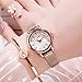 Produktbild Gowing Mode einfache Waage wasserdicht quarzuhr elegant faul und Damen Armbanduhr Edelstahl mesh gürtel Uhr,a