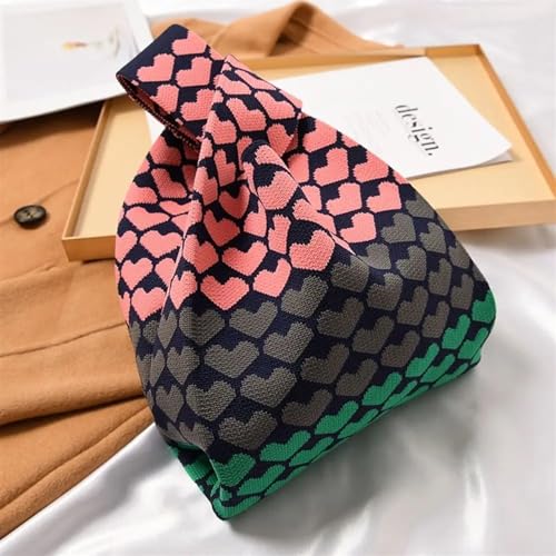 Sac à main tricoté multicolore idéal pour vos sorties quotidiennes - 4