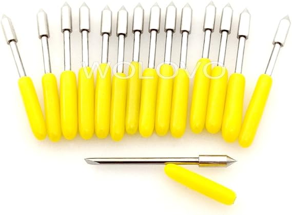 15pcs 30 Degree Graphtec CB09 Vinyl Plotter Cutter Blade with Spring