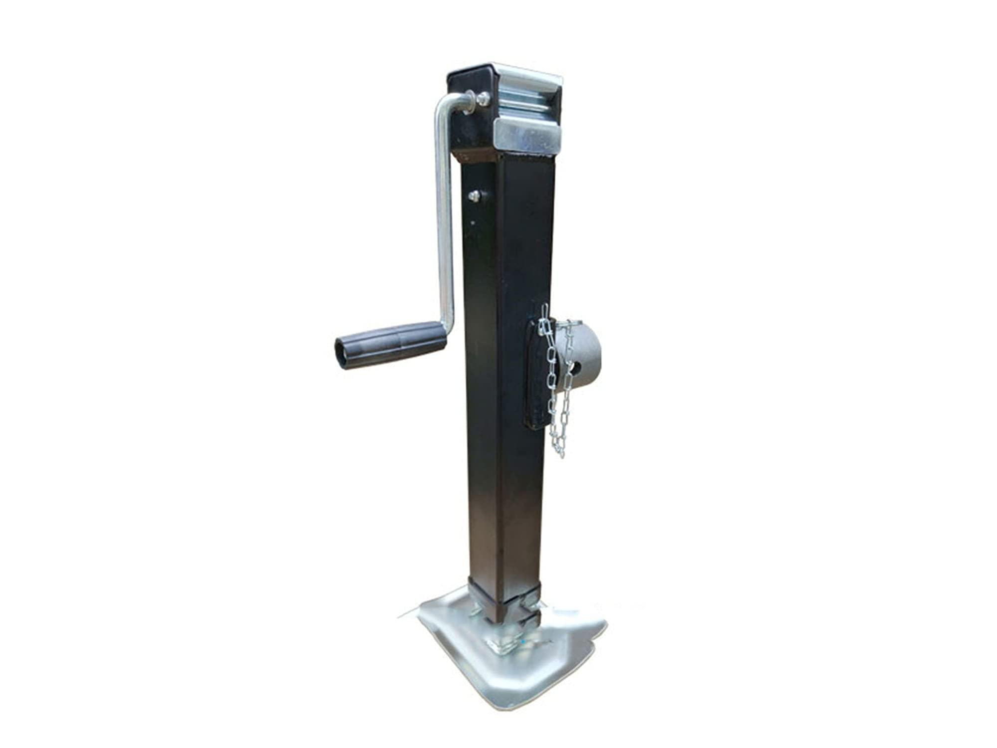 Buy EZGA Swivel Trailer Jack SQUARE PIPE JACK WITH FOOTPLATE HEAVY DUTY