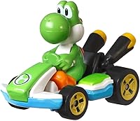 Vista 2 de Hot Wheels Mario Kart Yoshi, Kart Estándar