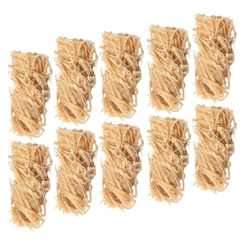 Beavorty Encendedor de Fuego Natural de Cera y Madera, 12 Piezas, Práctico Iniciador para Carbón y Leña, Resistente Intemperie, Adecuado para Fogatas, Parrillas y Camping al Aire Libre