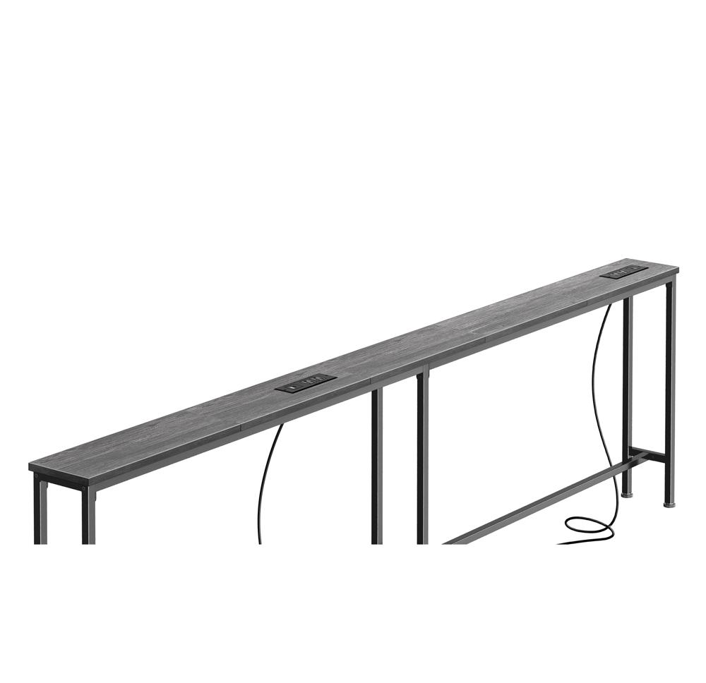 Amazon.com: SUPERJARE 79 Inch Sofa Table with 2 Power Outlets and