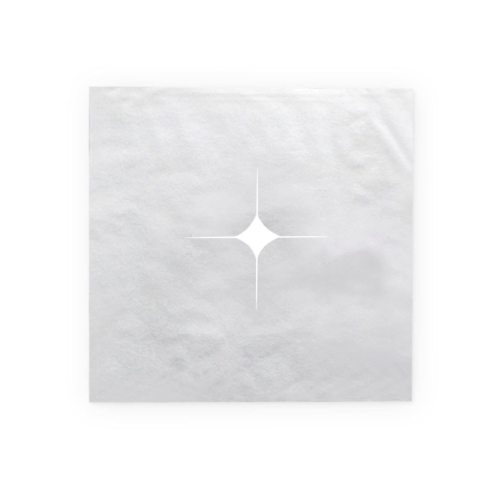 ZFAZF Disposable Face Cradle Covers with Cross Holes - 200 Count - Ultra Soft, Luxurious, Non-Sticking Massage Face Covers/Headrest Covers for Massage Tables & Massage Chairs