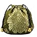24 piece Silk Brocade Pouch Jewelry Travel Drawstring Coin Purse Candy Christmas Gift Bag SND011