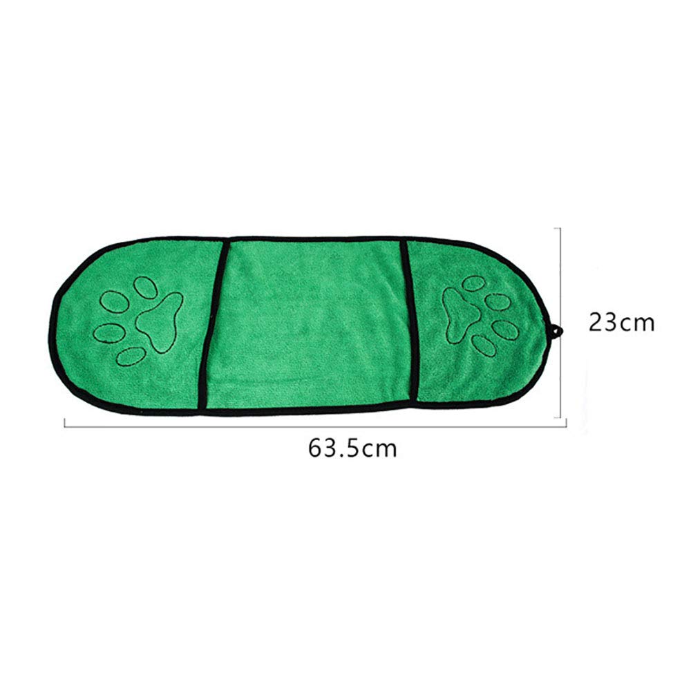 Serviette pour Chien, Serviette de Bain en Microfibre à Séchage Rapide pour Chien, Serviette de Bain pour Chien Ultra Absorbante pour Chiens et Chiots