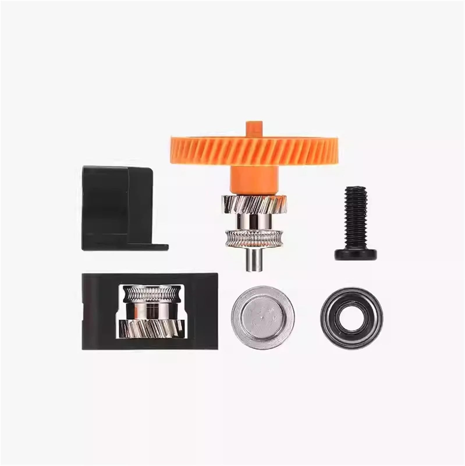 for Bambulab P2S Hardened Steel Extruder Gear Assembly Drive Gear Replacement Part Suitable for PLA, TPU, PETG, ABS Filament Reliable