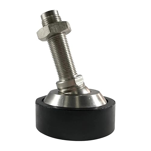 Miniatura 2 de Básculaplataforma de piso, de 4 patas, celda de carga, base giratoria de acero 12 20