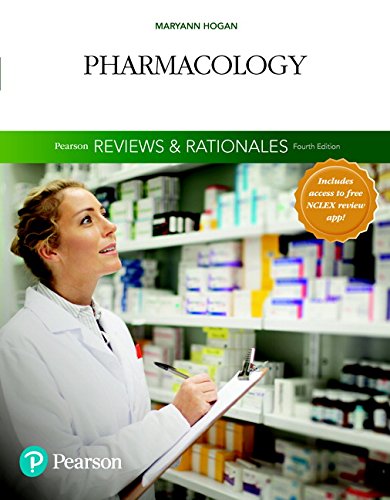 Pearson Reviews & Rationales: Pharmacology with "Nursing Reviews & Rationales" (Pearson Nursing Reviews & Rationales)