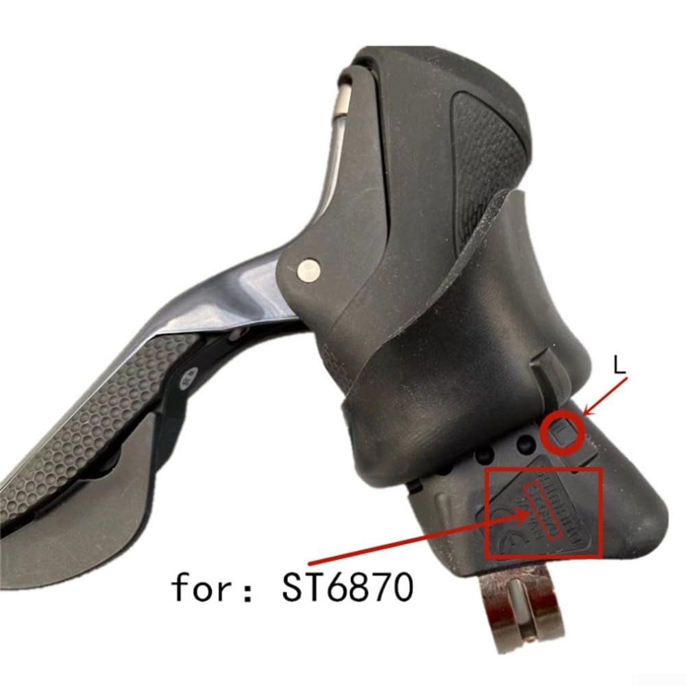 Y00S98060 Road-Bike Gear Shift Hoods, Brake Gear Rubber Covers for Ultegra for Di2 ST-6870 Road Bike Parts, Bicycle Brake Handle Covers