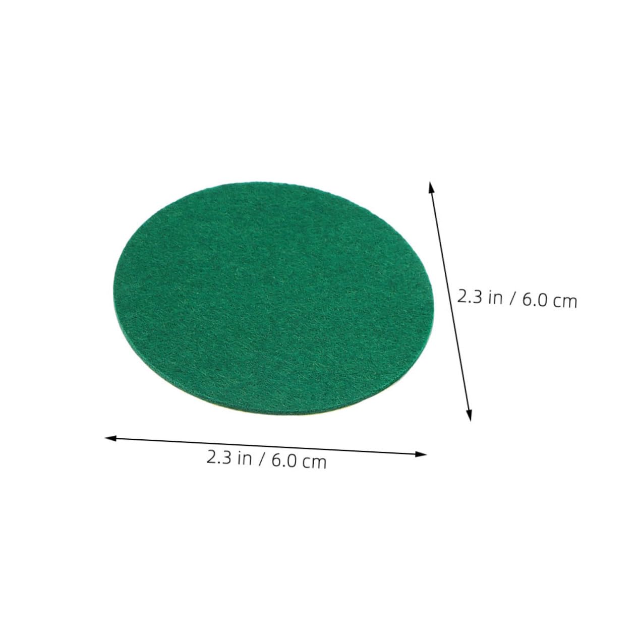 POPETPOP Hockey Mallet Pads Replacement Kit 6pcs Self-Adhesive Felt Pads for Pushers Handles Pad Set Goal Handles Paddles Accessories