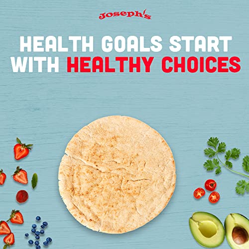 image for Flax Pita 3 Pack - Joseph's Pita Bread Value 3-Pack, Flax Oat Bran and