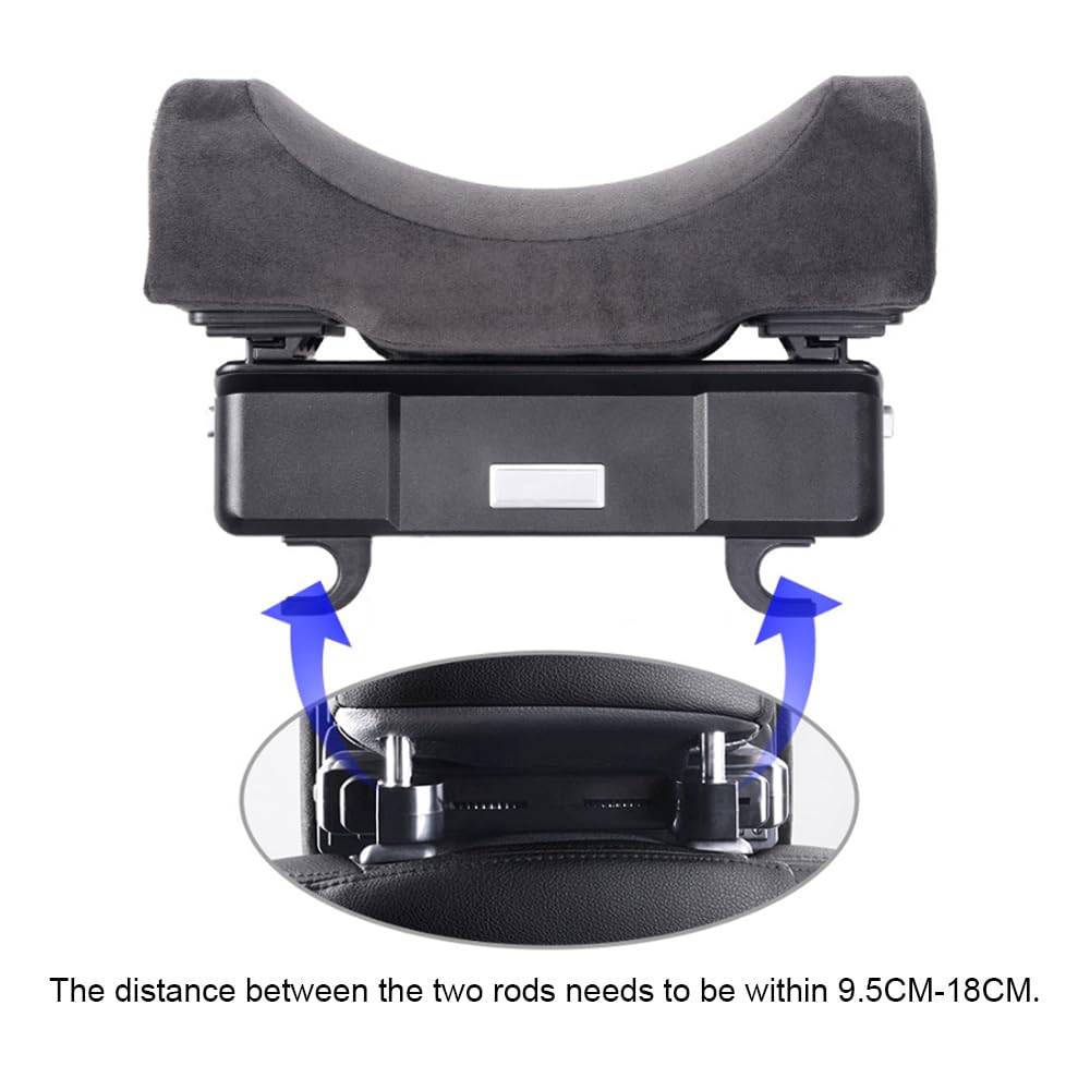Reposacabezas Coche para 1 3 5 7 Series X1 / X3 / X5 / X6, Cojin Cervical Coche Memory Foam Cómodo Transpirable Mecánico Ajustable Pasajero Conductor,G