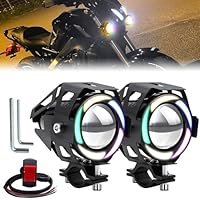 Amazon.co.jp: Ygmylandbb オートバイ LEDフォグランプ