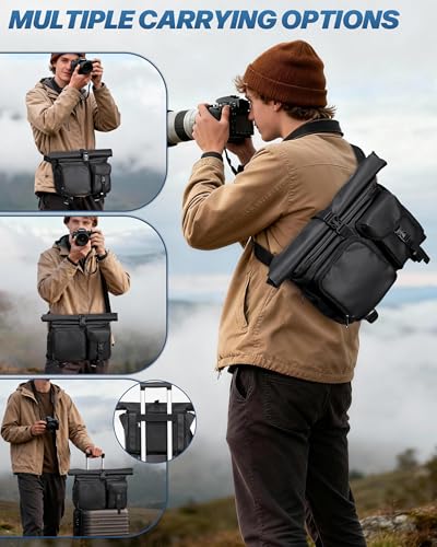 Bolso para cámara Smasrob con portatrípode y protección miniatura 6