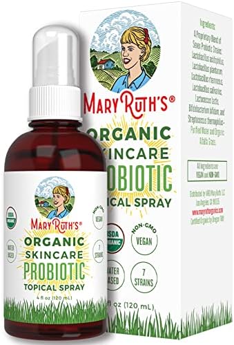 Topical Probiotic | USDA Organic Topical Probiotics for Digestive Health | Lactobacillus Acidophilus Probiotic | Gut Health & Immune Support Supplement | Vegan | Non-GMO | Gluten Free | 4 Fl Oz