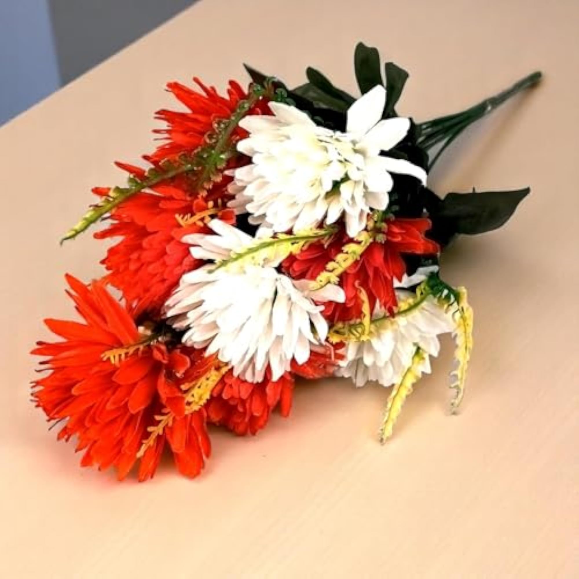Artificial Marigold Flower Bouquets, Multicolor