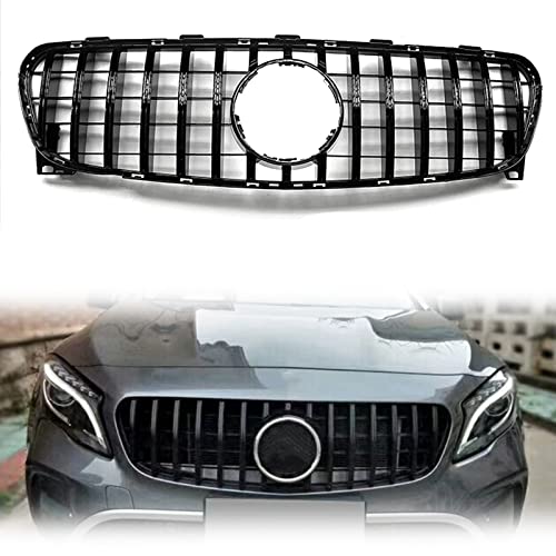 Grille de calandre supérieure en plastique ABS pour Benz GLA X156 finition style AMG