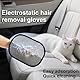 Fellpflege-Handschuhe für Katze, Hundepflege-Handschuh, Haustier-Pflegehandschuhe, wiederverwendbarer Katzen- und Hundehaarentferner für Couch, Möbel, Teppich, Vorhang