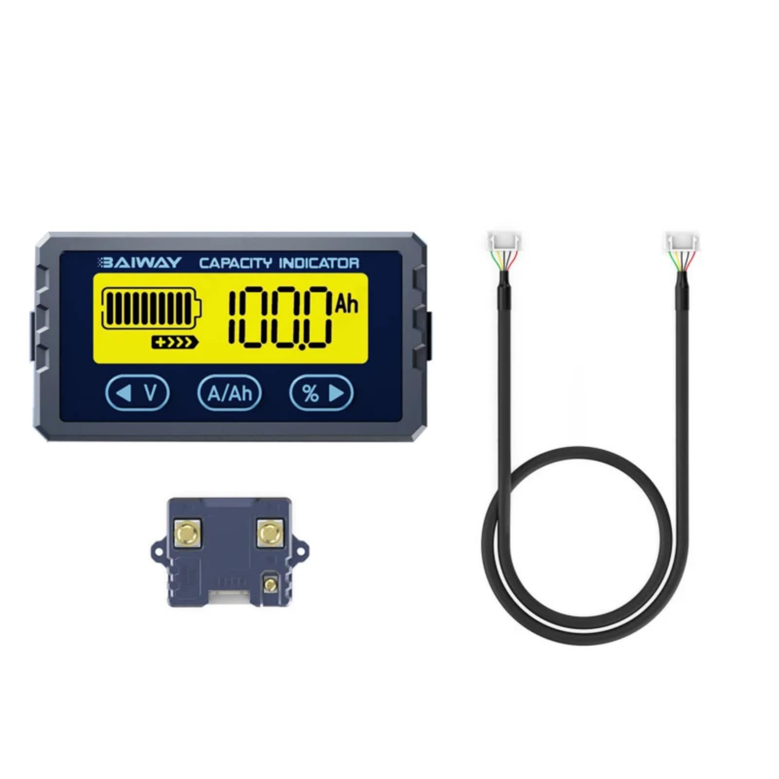 Kahdgss Cs50 Sampler Professional Battery Discharge Monitor For Energy Storage Systems And Equipments Digital Coulometer Energy Storage Battery Monitor