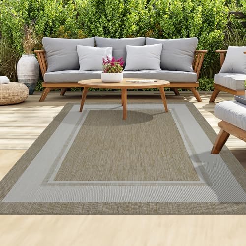 homeart Outdoor Rugs EasyCleaning Indoor & Outdoor Area Rugs for