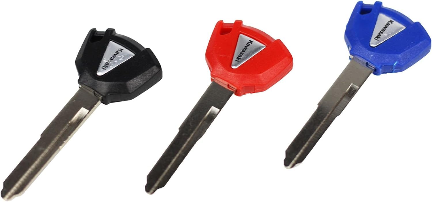 Vagary Blank Blade Uncut Bike Key for Kawasaki Z650 Z900 Z1000