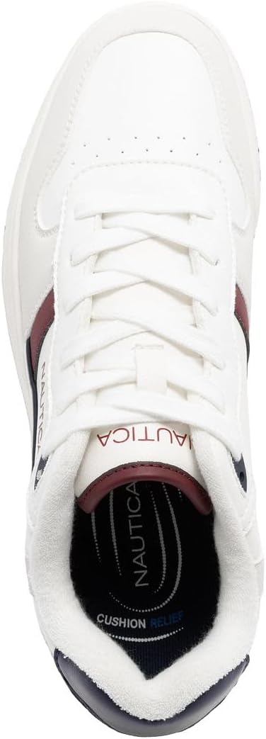 Nautica Men's Casual Lace-Up Sneakers, Stylish Oxford Walking Shoes - Lightweight, Comfortable, Versatile Everyday Footwear - Image 4