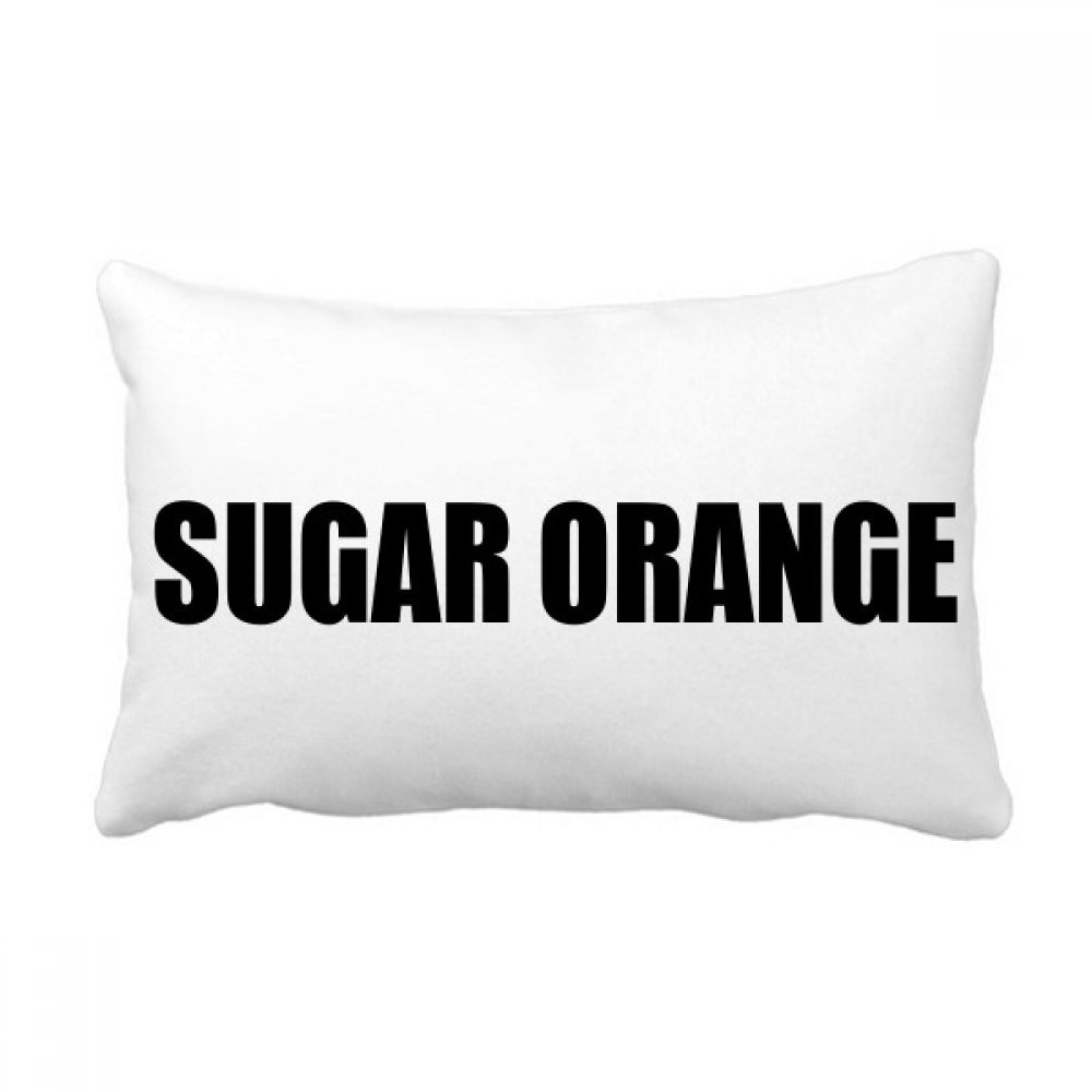 Oreiller lombaire orange fruit 16x24 pouces, un cadeau de décoration original