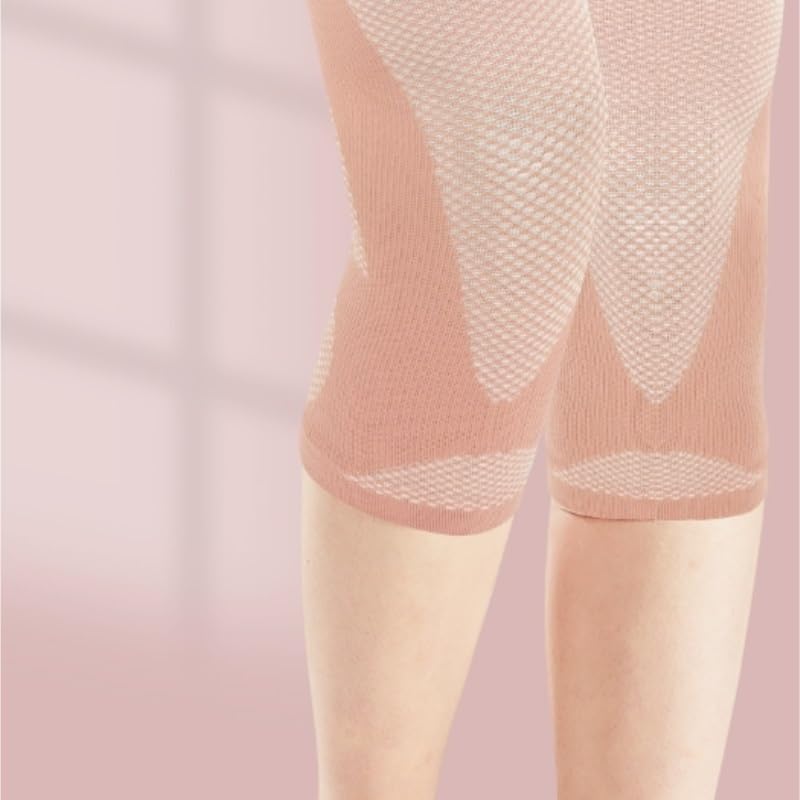 Exercise, Protection Sports Knee Pads Women's Fitness Running Knitted Elastic Knitted Warm Sports Knee Pads for Fitness, Cycling, Running, Playing Football