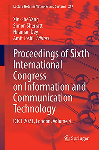 Buy Proceedings of Sixth International Congress on Information and Communication Technology — BookShops.in