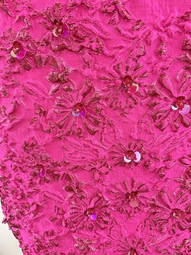 Robe mini fuchsia chic Diva Collection vêtement tendance fluide taille ajustée
