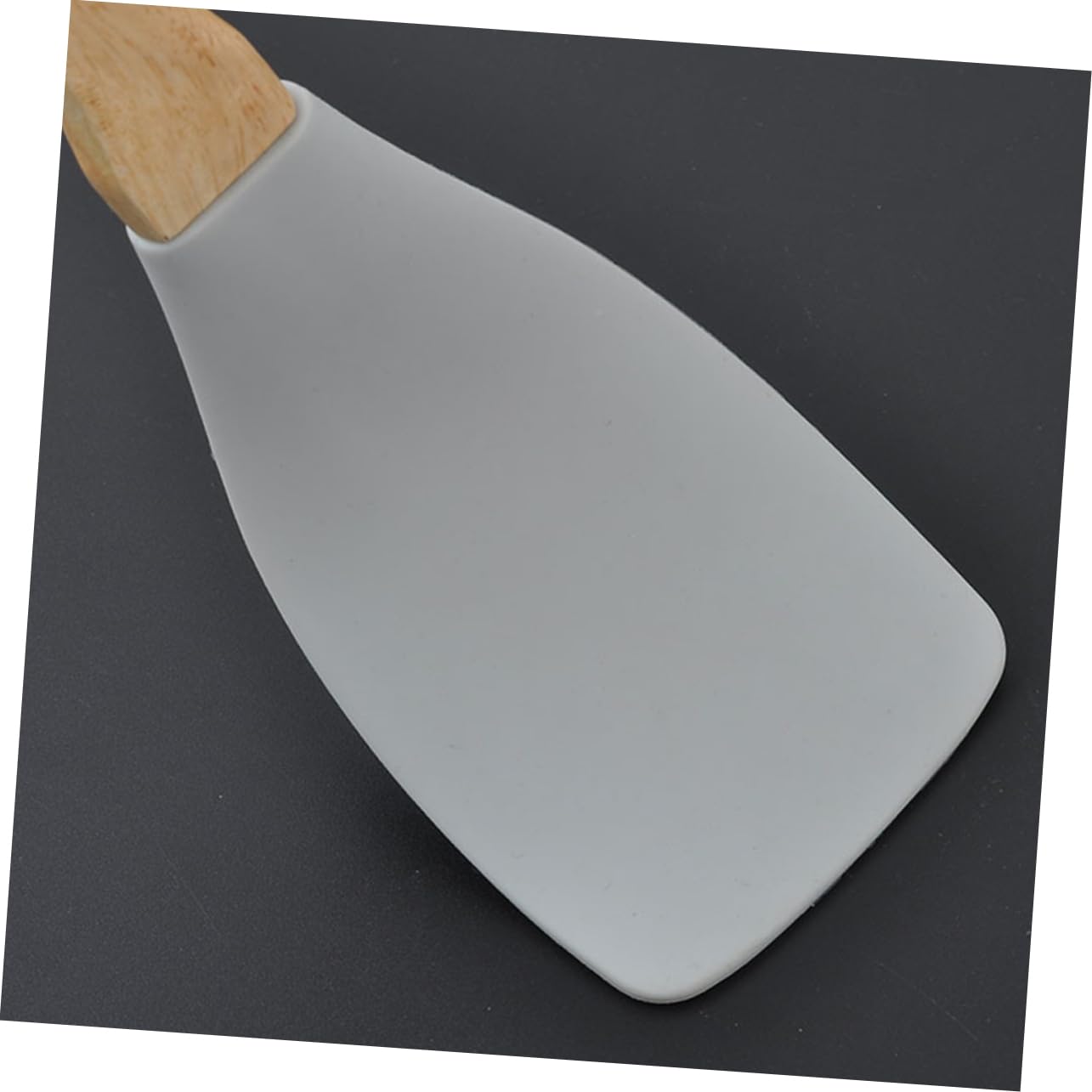 Cabilock 6stücke Teiliges Silikon Küchenutensilien Set Mit Ergonomischen Holzgriffen Hitzebeständig Flexible Antihaftbeschichtete Kochhelfer Spatel Teigschaber Löffel Für Vielseitiges Koche