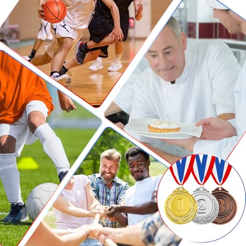 Médailles 1ère 2e 3e place pour récompenser les vainqueurs de compétitions