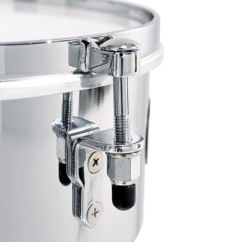 Meinl Percussion Drummer Series Timbales - Trommel mit 13 Zoll Durchmesser - Mit Halterung - Stahl, Verchromt (MDT13CH)
