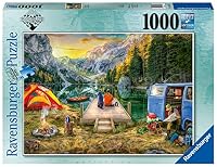 Ravensburger - Wanderlust Calm Campsite Puzzle 1000 Pieces